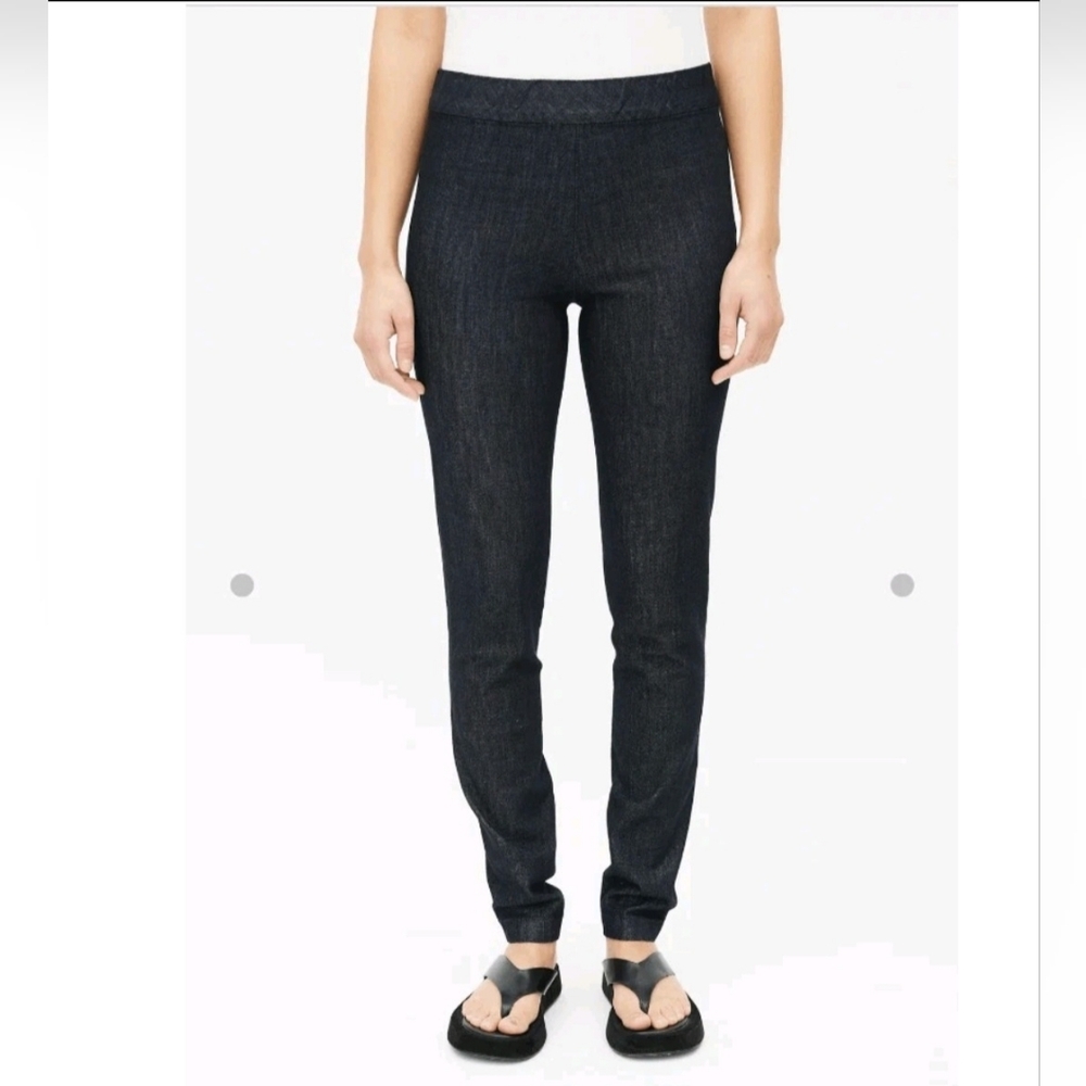 The Row Women's Skinny Jeans - Dark Blue